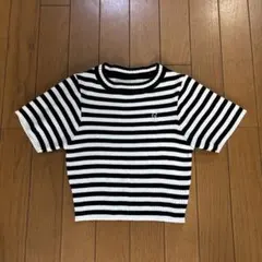 clear クロップド ニットのサムネイル