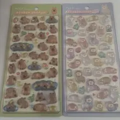 クーリア BONBON DROP シール カピバラ アルパカ