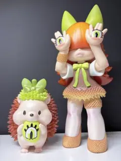 GRAPE BRAIN 榴槤刺蝟 ドリアン にぎるちゃん ソフビ - メルカリ