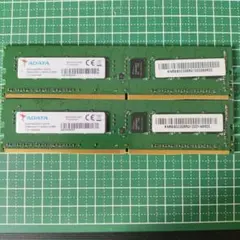 ADATA DDR4 メモリー DDR4-2133 8GB 2枚組 - メルカリ
