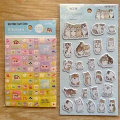 モフサンド シール　ぷくっとシール3 &クレヨンしんちゃん　タイルシール