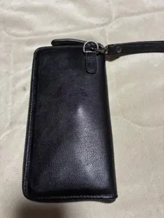 ISAMU KATAYAMA BACKLASH 長財布スイス製riri 牛革美品 - メルカリ
