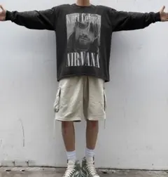 カートコバーン 長袖カットソー