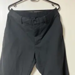 ユニクロEZYアンクルパンツウールライク　Mサイズ　ブラック