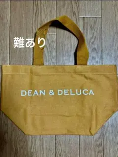 【訳あり】Sサイズ【DEAN&DELUCA】トートバック(文字ラメ入り)