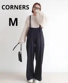 CORNERS by yui アソートサスペンダー付きストレートパンツ Mのサムネイル