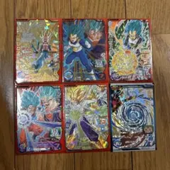 スーパードラゴンボールヒーローズ カードセット 6枚セット