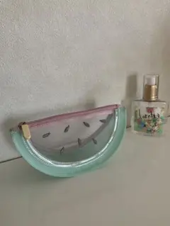 Gelato piqueミントグリーン スイカモチーフ ポーチ