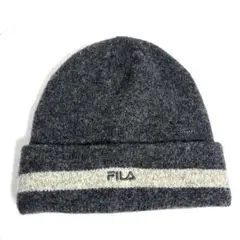 ビーニー ワッチ ニットキャップ グレー FILA