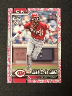 ELLY De LA CRUZ topps MLB 桜パラレル 73/99