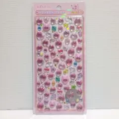 正規品♥しずくちゃん ボンボンドロップシール ミニ うるおいちゃん ピンク