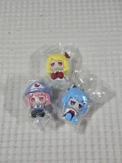 東方Project　ラバーフィギュア3個セット