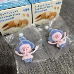 マネネ フィギュアコレクション ポケモンスリープ シアンの砂浜　2個セット