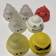 うんち ミニフィギュア 7個セット