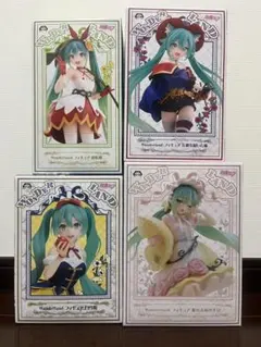 初音ミク　フィギュア　wonderland 4体セット