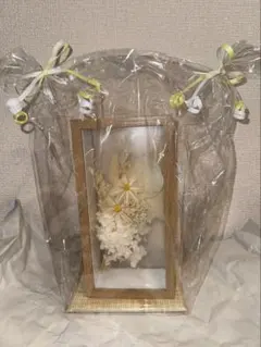 プリザーブドフラワー 木製フレームアレンジメント ギフト