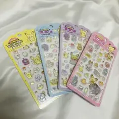 CANDY BONBON ポケモン ボンボンドロップシール 韓国限定 4枚セット