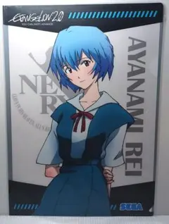 エヴァンゲリオン展 アヤナミレイ クリアファイル エヴァンゲリオン展 アヤナミレイ クリアファイル