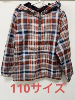 GAP キッズ　110サイズ薄手フード付きパーカー