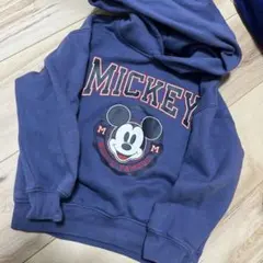 gap ミッキー　パーカー　110cm ネイビー