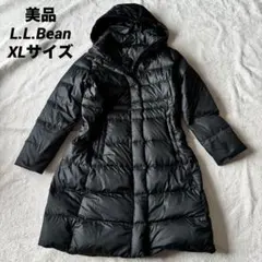 美品 L.L.Bean ダウンコート XL DOWNTEK 大きいサイズ 黒のサムネイル