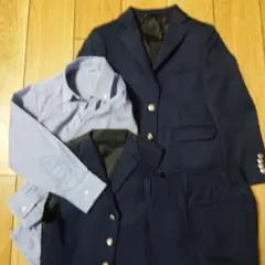 子供 幼児 ネイビー フォーマルスーツ セット 120cm