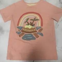 Patagonia ピンク Tシャツ 3T 100cm