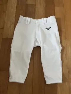 野球用 ユニフォームパンツ 練習着 ホワイト SSK 150 膝パッド縫い付け