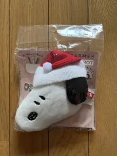 スヌーピー バンドウォーマー　ポーチ　クリスマス