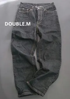 ブラック デニム パンツ メンズ 28