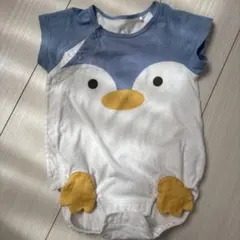 ペンギンロンパース 60-70cm