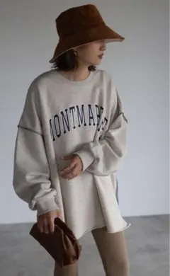 オーバーサイズスウェット