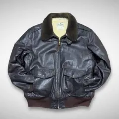 【超希少レア】80s 短丈 ヴィンテージ フライトレザージャケット L 超希少レア】80s 短丈 ヴィンテージ フライトレザージャケット L