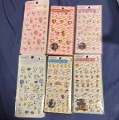 PUKUPUKU SEAL シール スヌーピー　6枚セット