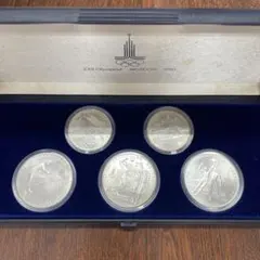 銀貨 モスクワオリンピック 5枚セット - メルカリ