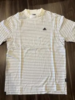 adidas CLIMLITE ストライプシャツ M