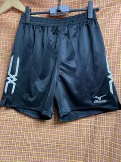 Mizuno 黒 ハーフパンツ ストライプデザイン