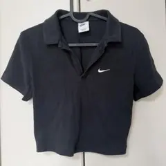 Nike ブラック 半袖ポロシャツ M