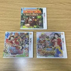 ドンキーコング リターンズ 3D 3DSソフト3本セット