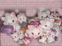 おしゃれキャット マリー ぬいぐるみ ＆ぬいぐるみストラップ 12点まとめ売り おしゃれキャット マリー ぬいぐるみ ＆ぬいぐるみストラップ 12点