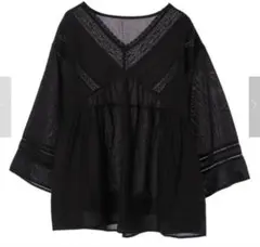 earth music&ecology ボイルピンタックレース