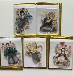鬼滅の刃 寅年アクスタ 5点セット +アニメ参周年記念祭 等身 チケット