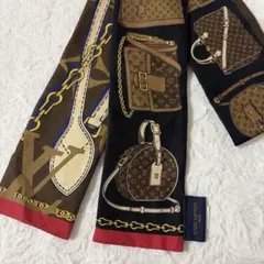 値下げしました LOUIS VUITTON バンドー スカーフ アニマル柄 - メルカリ