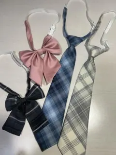 チェック柄 リボン ネクタイ まとめ売り 制服