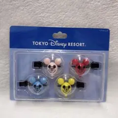 ディズニーリゾート　ミッキーバルーン　ヘアクリップ　ヘアピン
