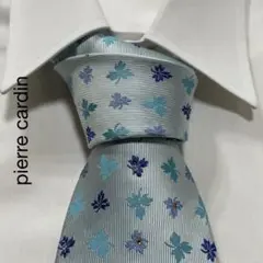TG1230 pierre cardin 装飾 ビジュー ジャガード ネクタイ