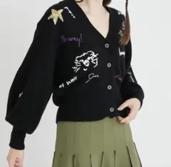 FURFUR カーディガン ブラック