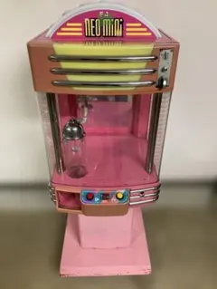 ぽとふ送料込み‼️SNK ネオミニ(ピンク)小型クレーンゲーム筐体 ✨懐かしのネオミニを紹介！✨ 90年代にSNKが発売した小型クレーン