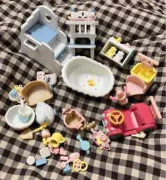 シルバニア　赤ちゃん家具セット