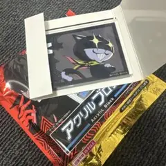 ペルソナ5 モルガナ モナ アクリルブロック DAISOダイソー P5R